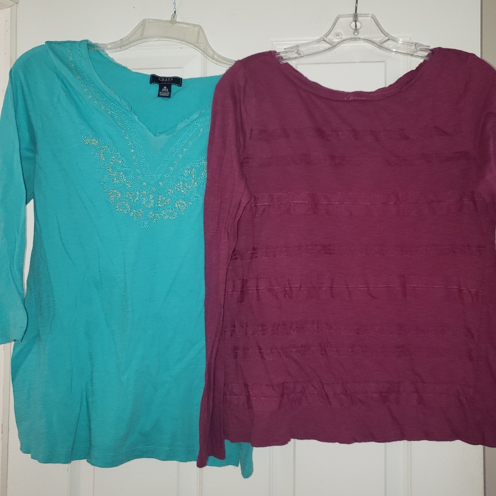 Ann Taylor Loft & Chaps Medium Shirts